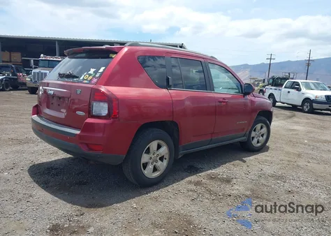 2014 Jeep Compass Latitude from USA, damaged, VIN 1C4NJCEA7ED630846